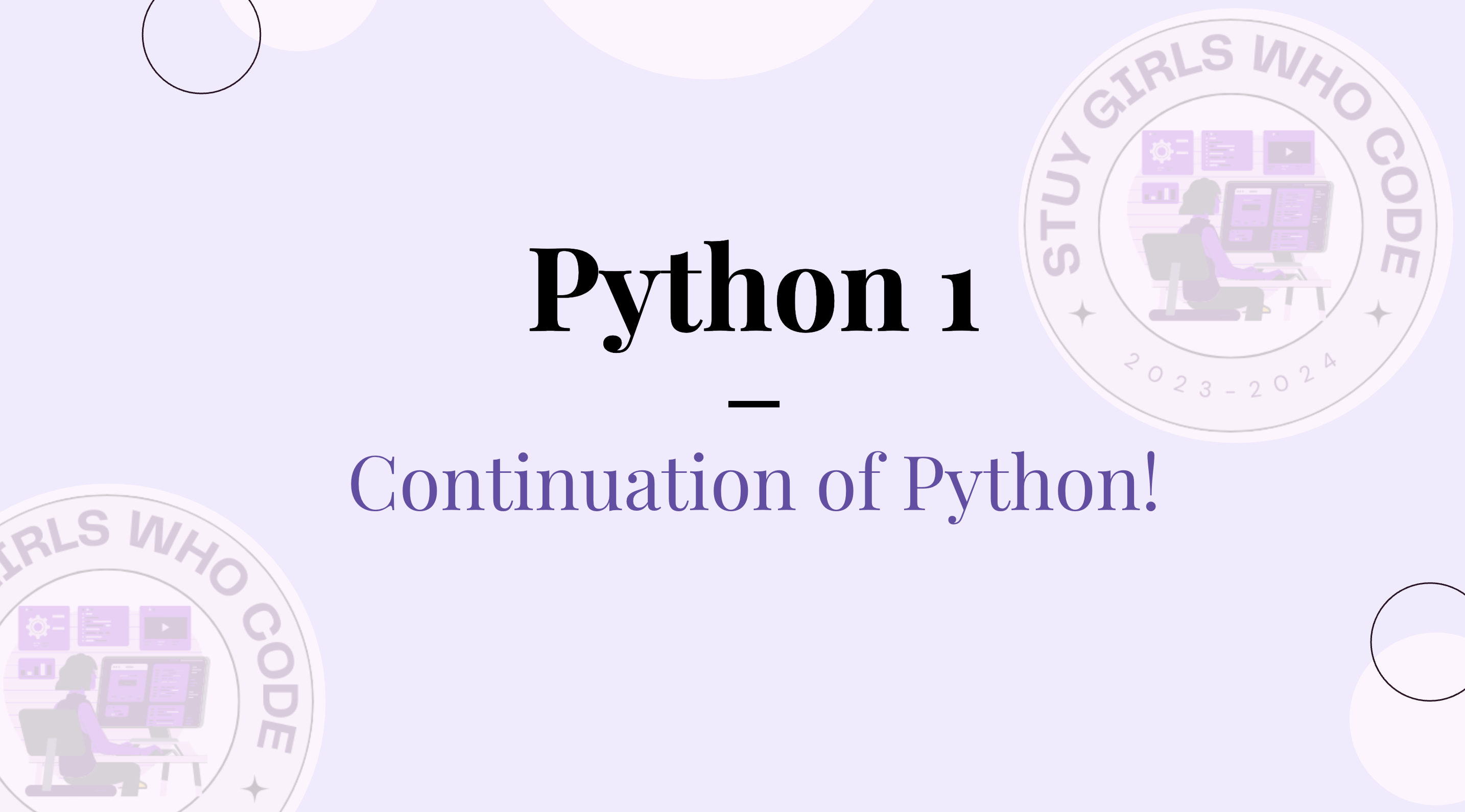 [9] Python 1 | 1/19/24